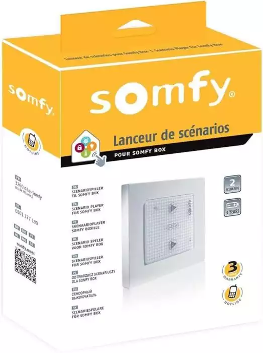 Acheter Lanceur de scénario Tahoma Somfy - Ma Menuiserie Française