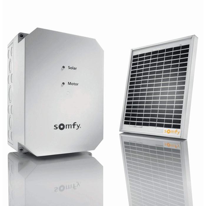 Acheter Kit alimentation solaire Solarset Somfy - Ma Menuiserie Française