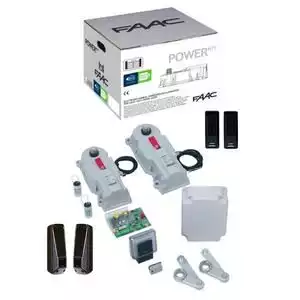 Motorisation de portail enterré FAAC POWER KIT INTEGRAL 24V