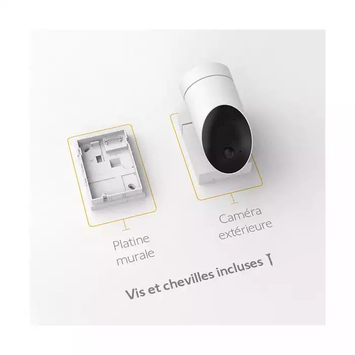 Acheter Somfy Outdoor Camera - Blanche - Ma Menuiserie Française