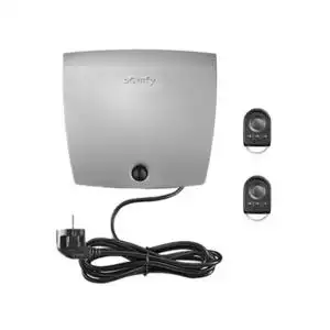 Motorisation pour porte de garage enroulable SOMFY ROLLIXO SMART IO AVEC CABLE + 2 TELECOMMANDE