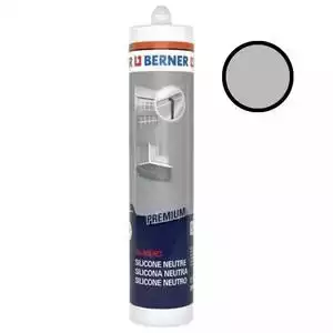 Silicone berner neutre alcoxy SNJF Premium Gris 1 cartouche