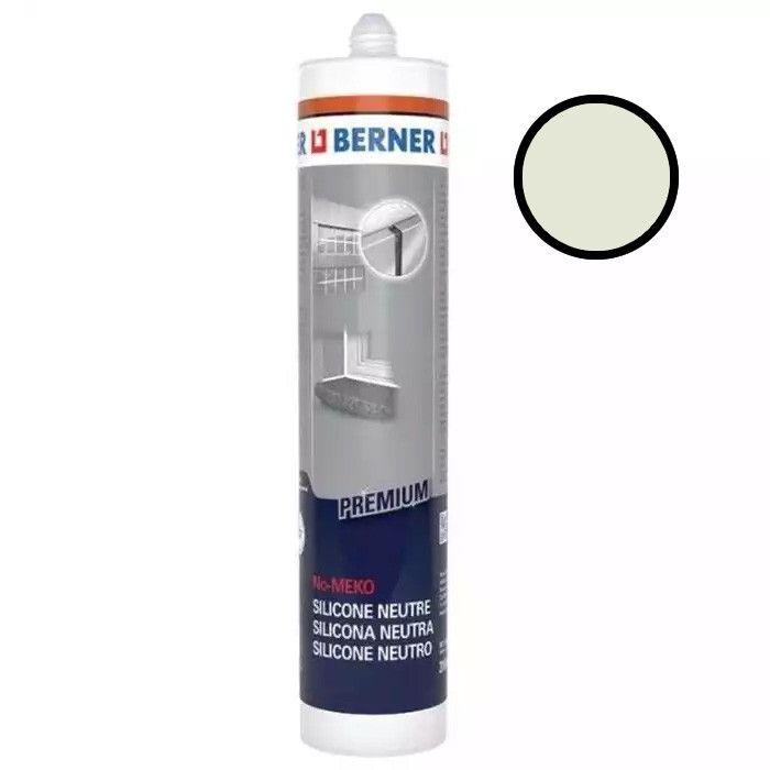 Acheter Silicone berner neutre alcoxy SNJF Premium Ivoire 1 cartouche - Ma Menuiserie Française