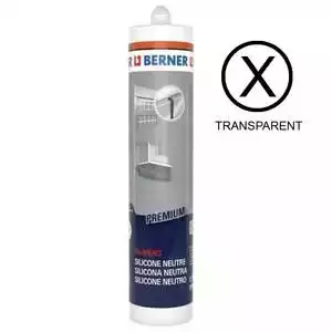 Silicone berner neutre alcoxy SNJF Premium Transparent 1 cartouche